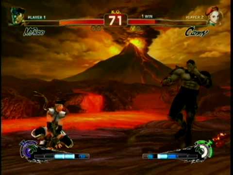 06-04-10 fightclub (M.Bison) vs eiSH (Cammy) - SSF4