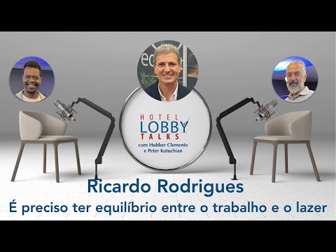 Ricardo Rodrigues: É preciso ter equilibrio entre o trabalho e o lazer.