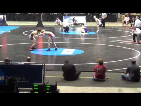 Cross Cannone (Wartburg) vs. Devin Broukal (Wabash) D3 semi