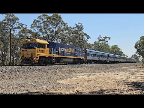 5AM8 JBRE The Overland (NR101), Adelaide to Melbourne, 1425, 6/2/25, Stawell West VIC