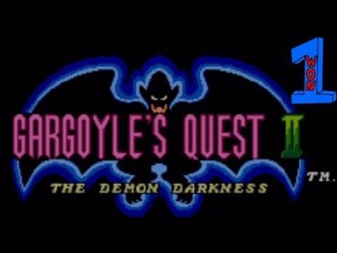Let's Play Gargoyle's Quest II: The Demon Darkness Won in One