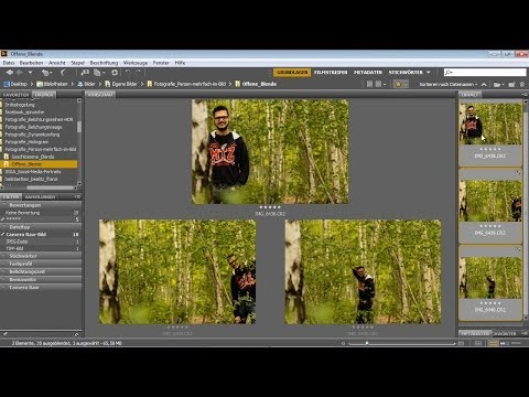 Mehrfach im Bild auf kreative Weise I Bildbearbeitungs TUTORIAL