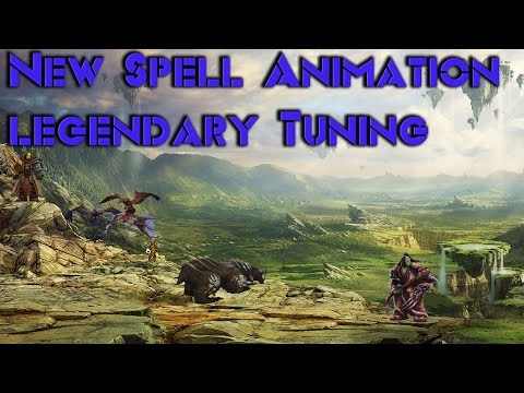 WOW Legion Legendary Tuning + New Spell Animations Patch 7.1.5