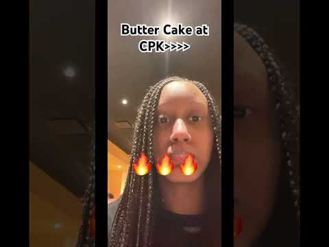 CPK-California Pizza Kitchen🍰 Cakemakesitbetter😊 #motherdaughter #buttercake