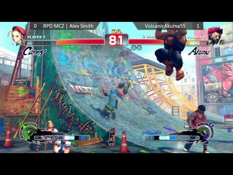 The Workshop 3 - Alex Smith (Cammy) vs VolcanicAkuma55 (Akuma) - USF4 LS