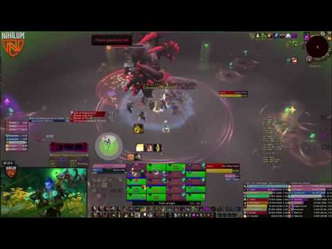 Nihilum Xavius mythic alt paladin heal PoV