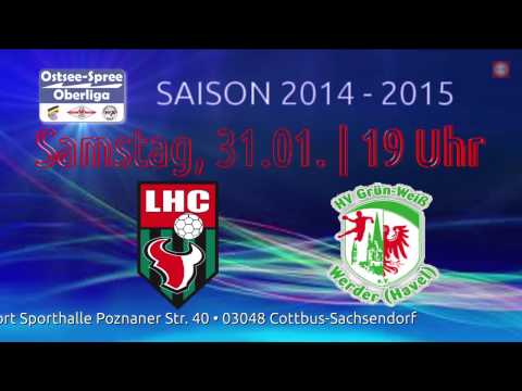 LHC Cottbus vs  HV GW Werder #handball