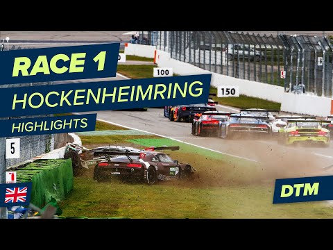 Huge Crashes at the Showdown | Highlights DTM Race 1 - Hockenheimring | DTM 2022