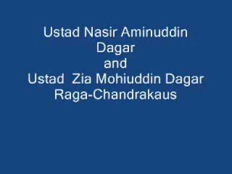 Ustad Nasir Aminuddin Dagar and Ustad Mohiuddin Dagar - Raga Chandrakaus,Kolkata,1980s