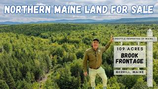 109± Acres with 2,000+ Feet of Brook Frontage | Maine Real Estate