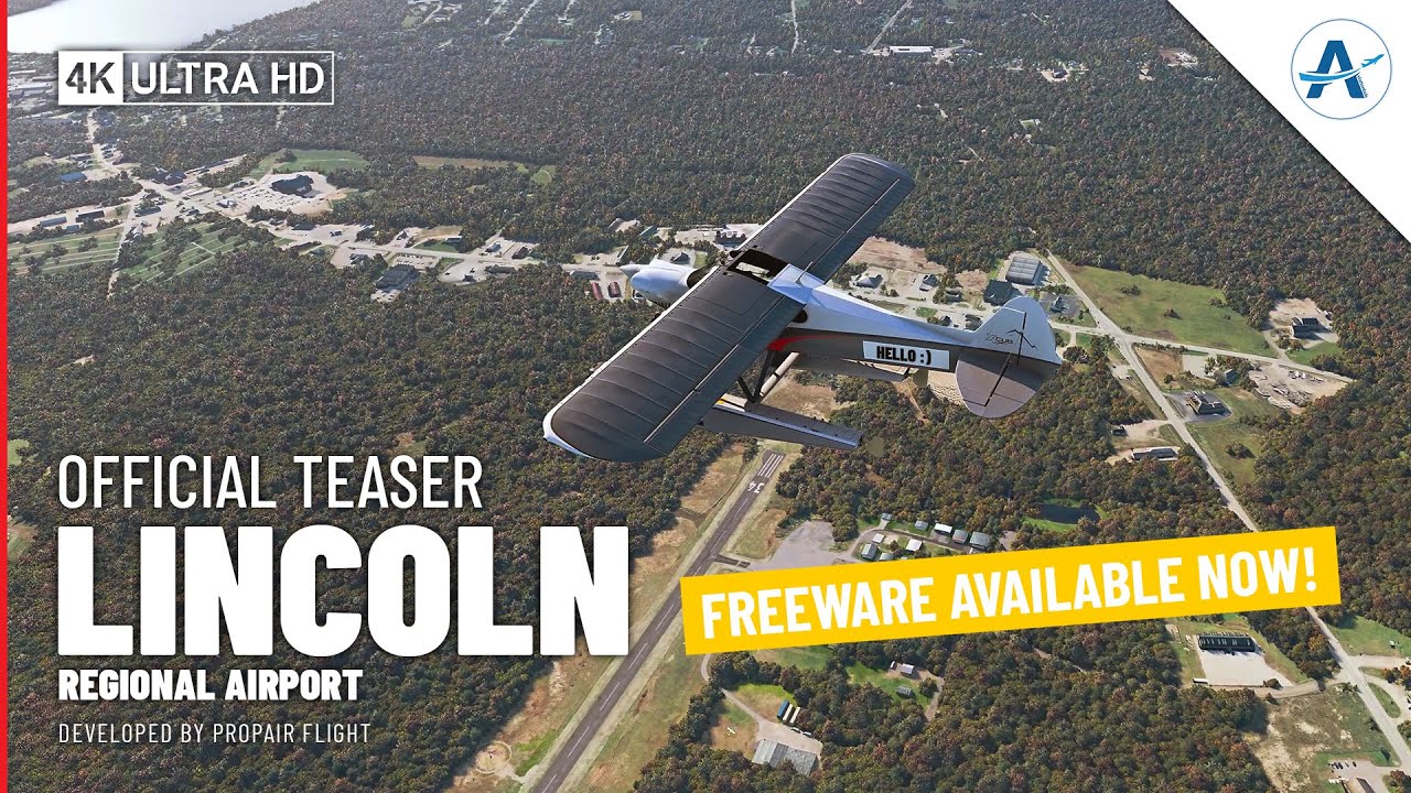 Microsoft Flight Simulator | Lincoln Regional Airport by Propair Flight | Official Teaser