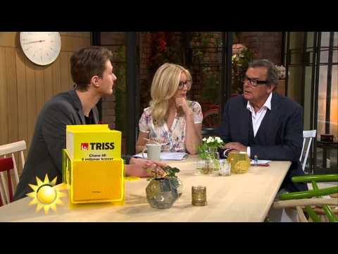 Alexander Kafkaletos skrapar Triss - Nyhetsmorgon (TV4)