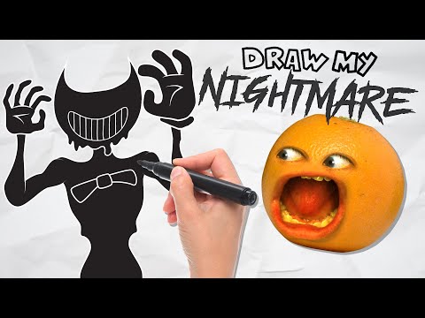 惱人的橙子--畫出我的噩夢!#SHOCKTOBER (Annoying Orange - Draw My NIGHTMARE! #SHOCKTOBER)