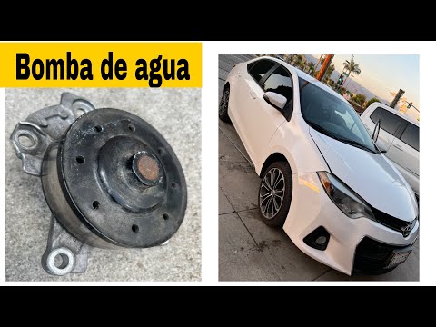 REEMPLAZO DE BOMBA DE AGUA TOYOTA COROLLA S  2013-2018