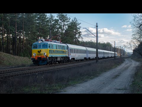 EP07-356 Z IC 3514 "Artus" zbliża się do Laskowic Pomorskich