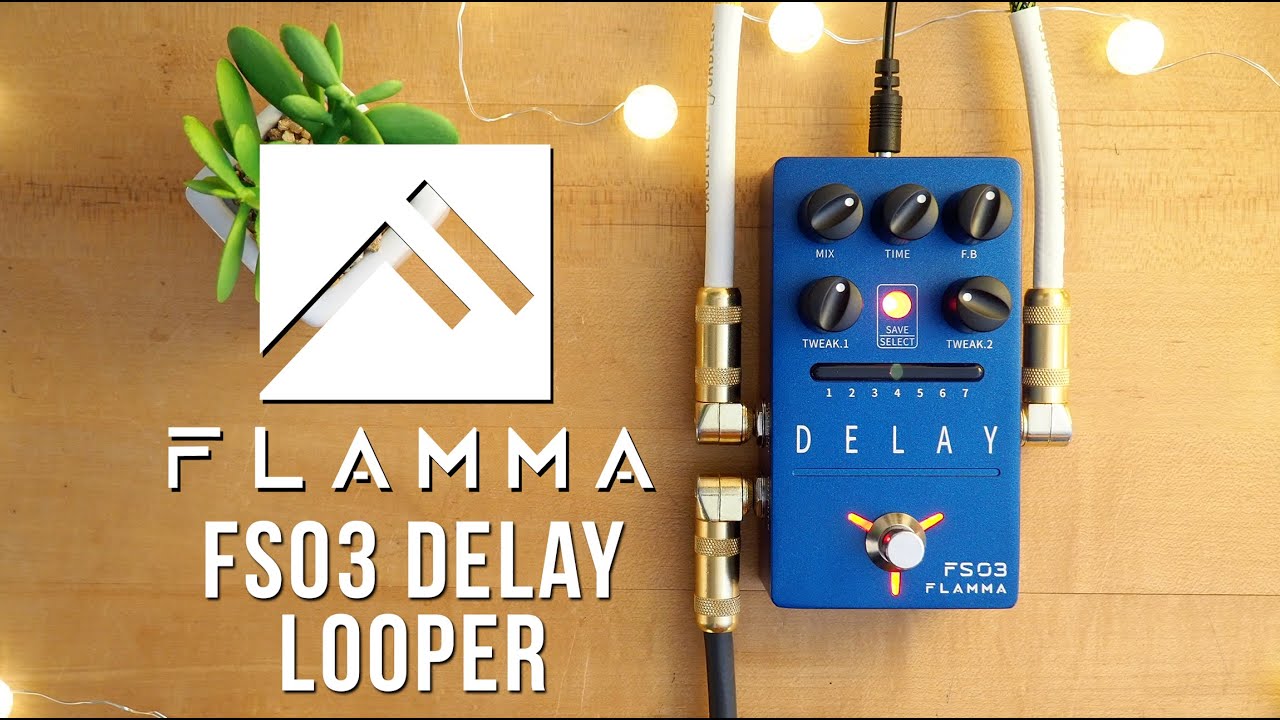 Flamma Innovation FS03 Delay Looper (Stereo)