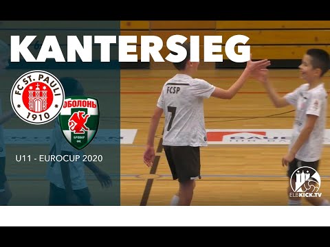 Keine Chance für Kiew | FC St. Pauli U11 - Obolon Kiew U11 (34. Internationaler Eurocup 2020)