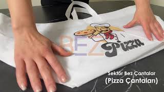 Pizza Nonwoven Bez Çanta | Pizza Nonwoven Bag | Bez Çanta Fiyatları | bez.com.tr