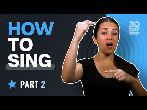 How To Sing - Part 2 - Speaking On Pitch | 30 Day Singer
