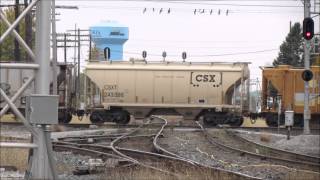 preview picture of video 'Fostoria Railfan Park Action Part One! By Jim Gray'