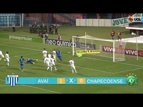 AVAÍ 1 X 0 CHAPECOENSE - 27/08 - BRASILEIRÃO 2017