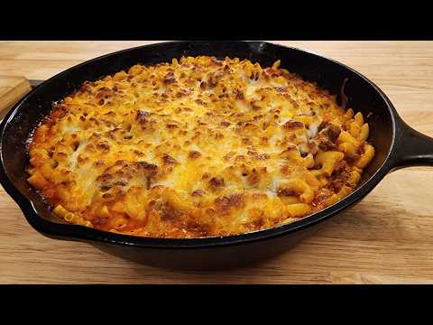 4 Ingredient Hamburger Casserole - Budget Comfort Food Weeknight Dinner - The Hillbilly Kitchen