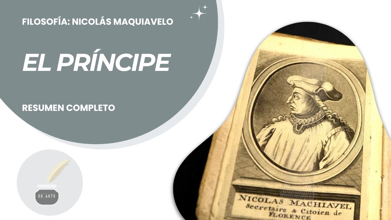 EL PRÍNCIPE | MAQUIAVELO NICOLÁS | RESUMEN COMPLETO | FILOSOFÍA | POLITÍCA | SOCIOLOGÍA