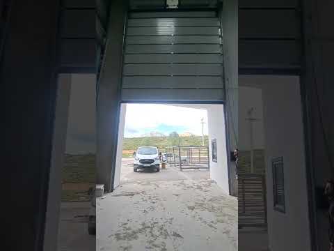 vertical lift sectional door designed for warehouses