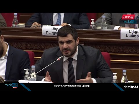 Նենց չի, որ ես ալարում եմ նիստի գալ, բայց ինչո՞ւ եք արտահերթ նիստ հրավիրել․ Արման Եղոյան