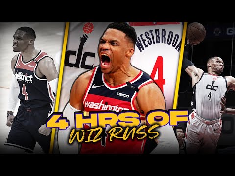 4 Hours Of Russell Westbrook's Wizards Highlights 😤 | 2020/21 Season