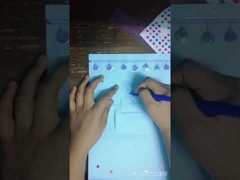 how to make a 3D birthday cake/ subiksha art and craft