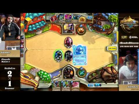 Hearthstone World Championship 2014 Americas Qualifier - Playoff - Stunner vs Strifecro