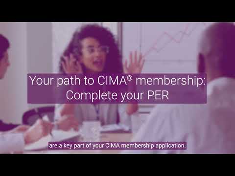 Your path to CIMA membership