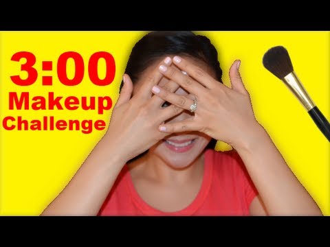 3 MINUTE MAKEUP CHALLENGE!
