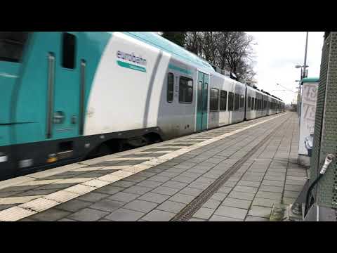 RB61 fährt in den Bahnhof Osnabrück Altstadt ein