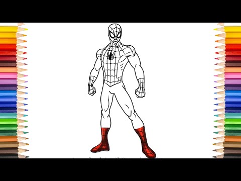 ULTIMATE SPIDER-MAN Coloring Pages | Recolor Best Spider-Man Ever