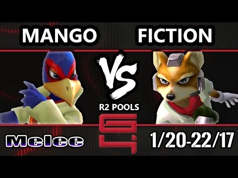 Genesis 4 SSBM - C9 Mango (Falco) Vs. Fiction (Fox) Smash Melee R2 Pools