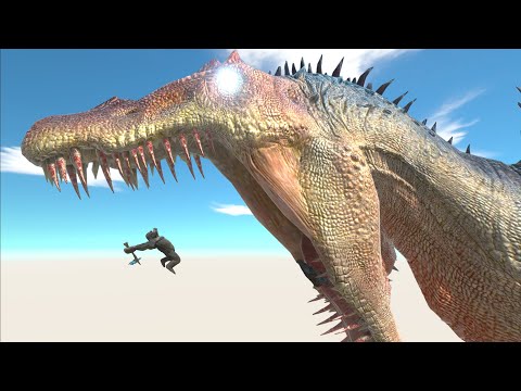 Giant Spinosaurus Eats Feeds - Animal Revolt Battle Simulator