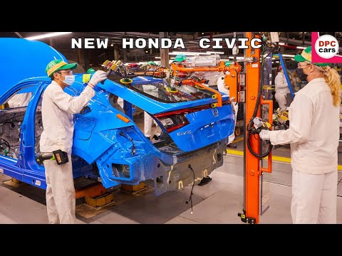 Thumbnail for 2022 Honda Civic Hatchback Production in America by Hatchback, rall, video, rally, Honda Insight, Car, Vehicle, Truck, Sedans, vide, Honda Civic