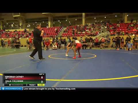 88-93 Lbs Round 1 - KiMorah Cathey, OK Vs Halia Callahan, KS 6eab