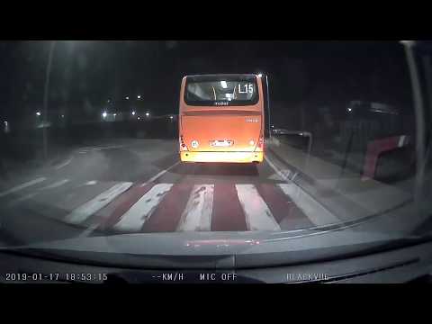 Articulated bus Drift