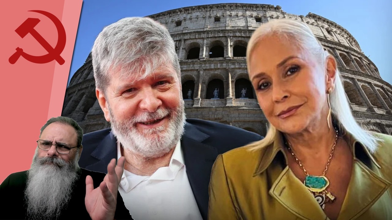 TREM da ALEGRIA para os AMIGOS de LULA na EMBAIXADA de ROMA
