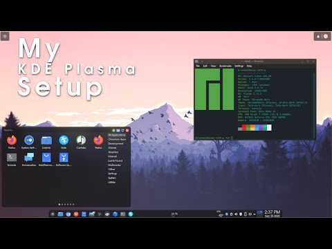 How I Customized my KDE Plasma Desktop