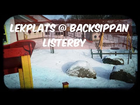 LEKPLATS @ Backsippans förskola LISTERBY (med Tor H) söndag 210207 - Ronneby - BLEKINGE - iPhone SE