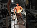 【日常】JBBFメンズフィジークのポージング練習風景