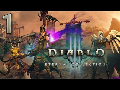 Diablo 3 Eternal Collection - PART 1 - Co-Op Switch Gameplay/Walkthrough - w/Kat & Eco