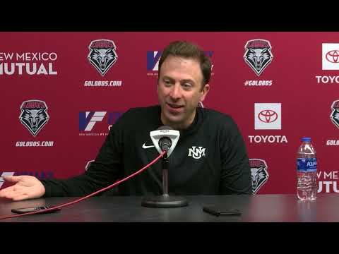 UNM Men's Basketball Media Availability - Richard Pitino (2/10/2022)