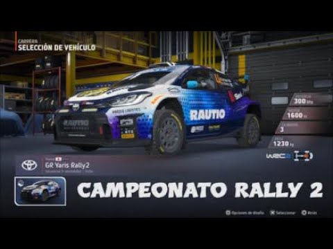 WRC 24 CAMPEONATO RALLY 2 RALLY CHILE BIO BIO ETAPA 8-9 HUALQUI GR YARIS RALLY 2