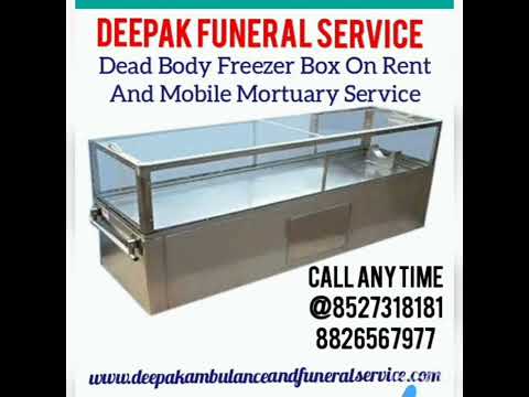 Dead body freezer box on rent / hire in noida, ghaziabad, de...