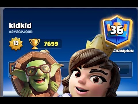 Best Log Bait deck in Clash Royale 👈 Kidkid Clash Royale